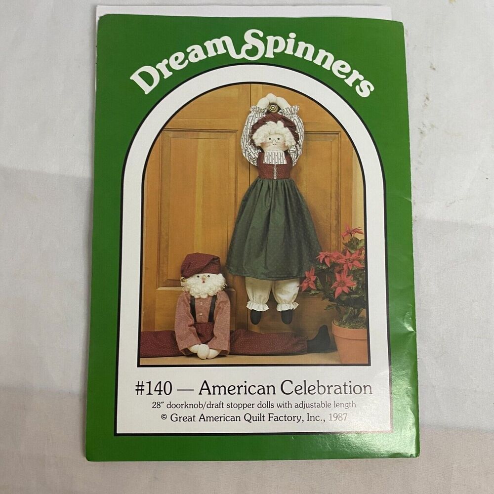 #6930 Dream Spinners American Celebration Doll Sewing Pattern